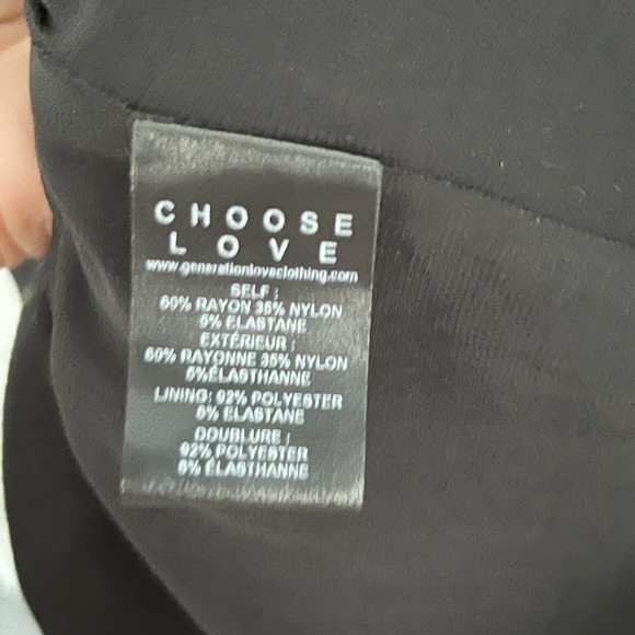 Generation Love Corinne Crystal Bow Mini Dress Black XS - Picture 10 of 16